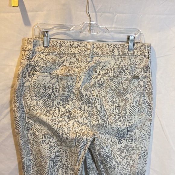 Snakeskin denim jeans - Picture 3 of 3
